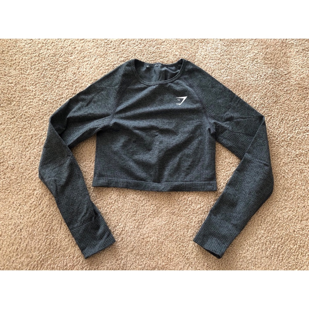 Gymshark Vital Seamless Long Sleeve Crop Top